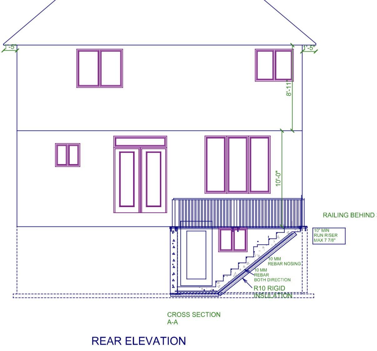 rear elevation